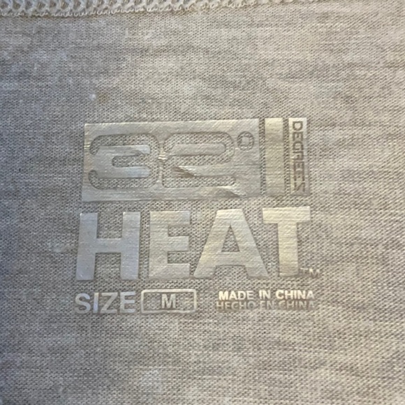 32 Degrees Gray Fitted Long Sleeve T-Shirt - Picture 5 of 7